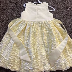 Yellow Ruffled Dress